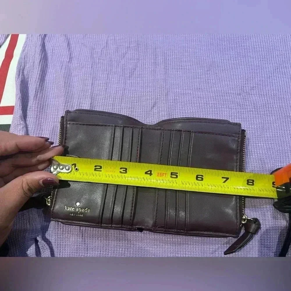 Kate spade Maroon wallet - Picture 8 of 8